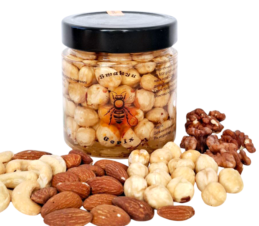 Мед з фундуком