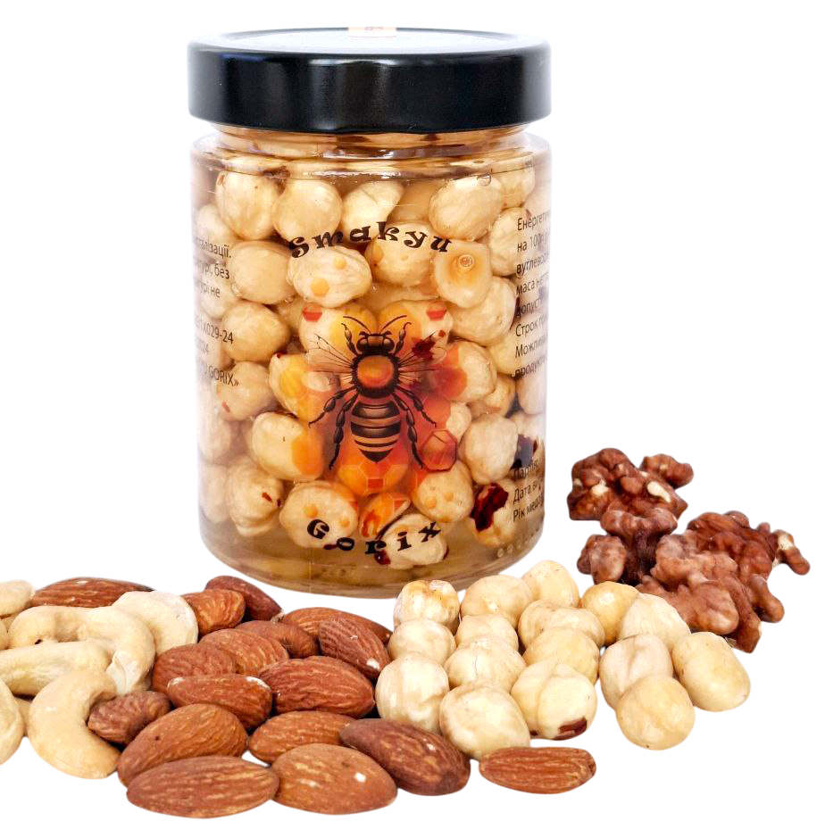 Мед з фундуком