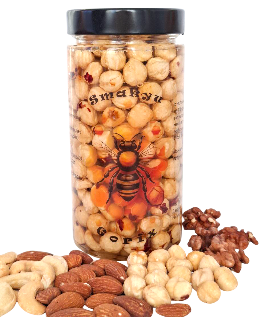 Мед з фундуком